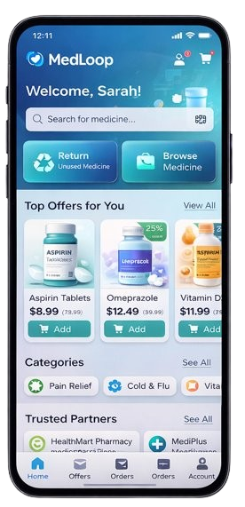 MedLoop — medicine inventory mobile app
